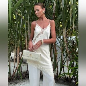 ZARA NWT ZW Collection Asymmetric Lace Dress